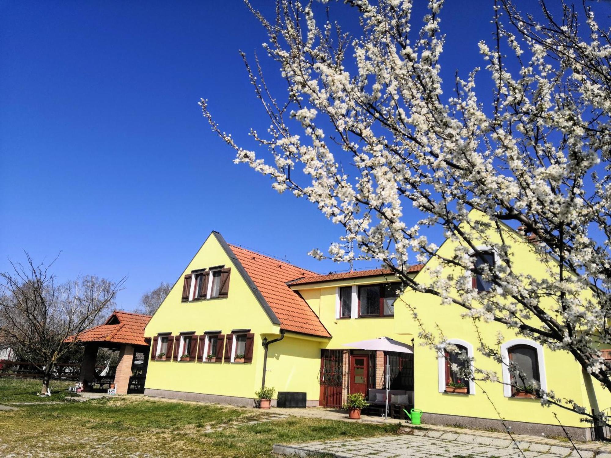 Idylicky Rodinny Penzion Arkadia Pri Dunajskej Cyklotrase Kyselica Exterior foto